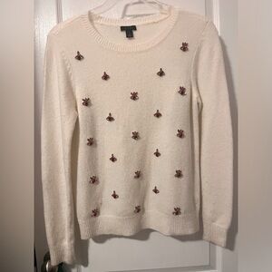 Halogen Bejeweled Sweater
